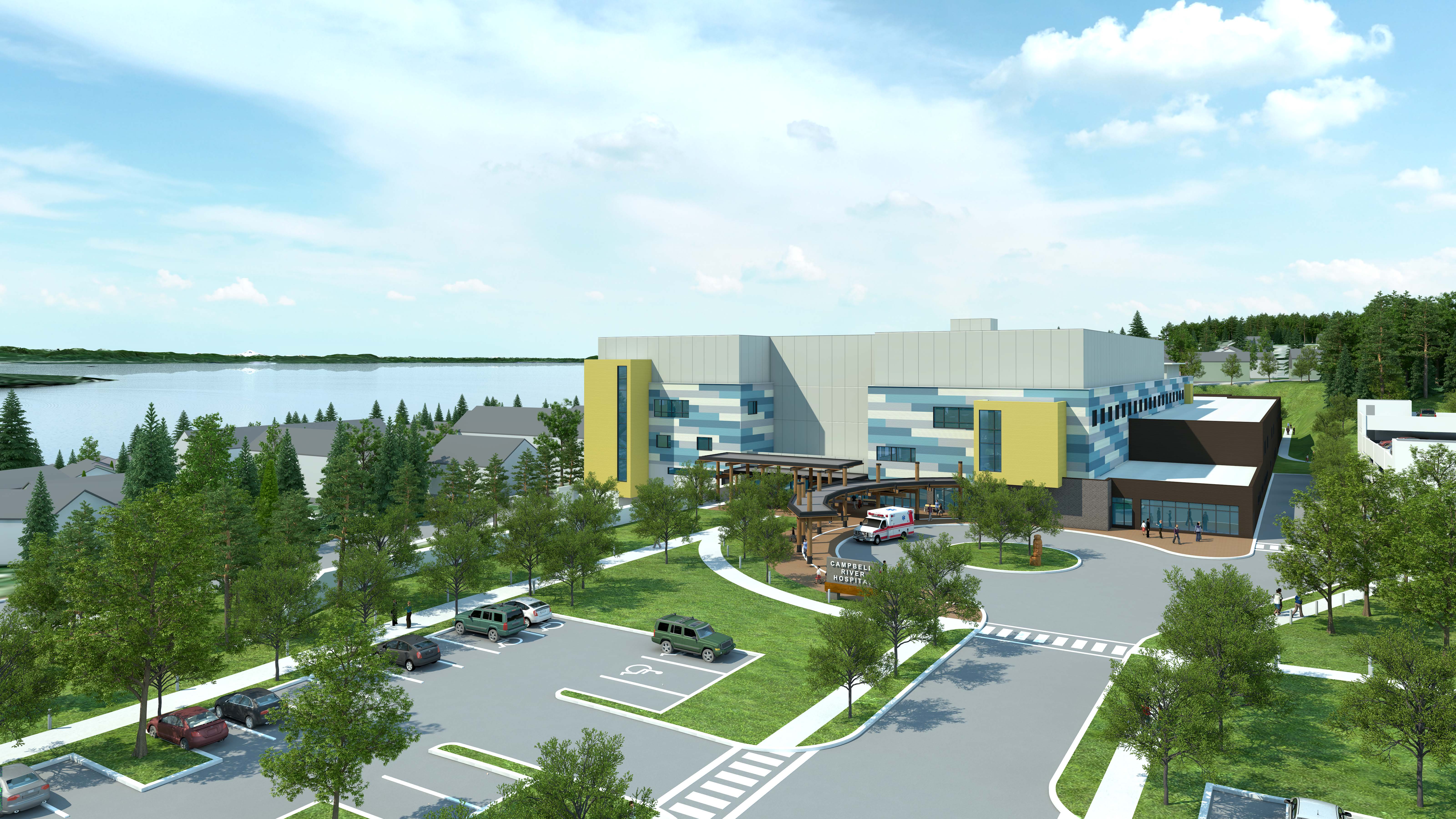 North Island Hospitals Project Infrastructure BC