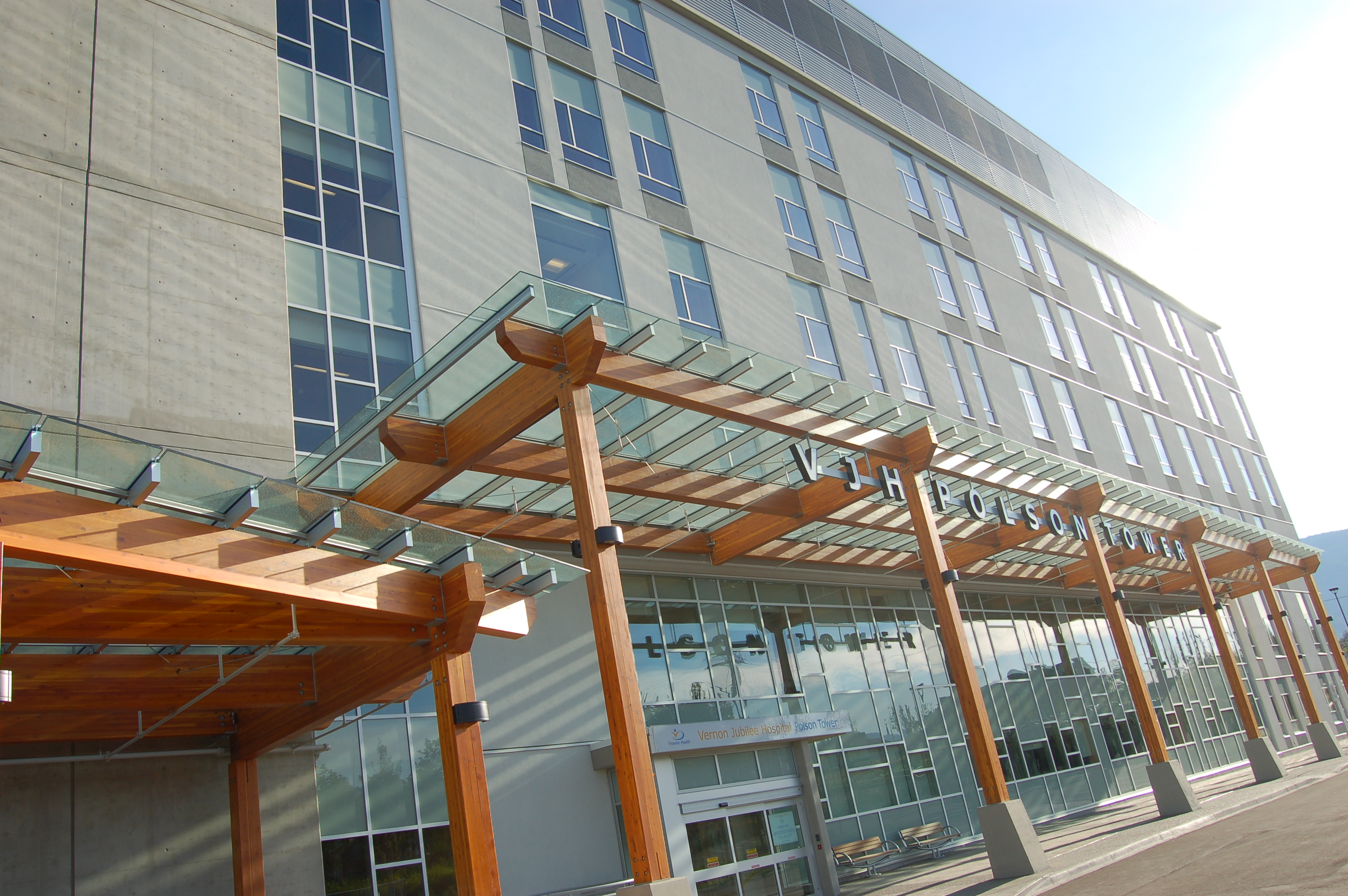 Vernon Jubilee Hospital Inpatient Beds Project Infrastructure BC